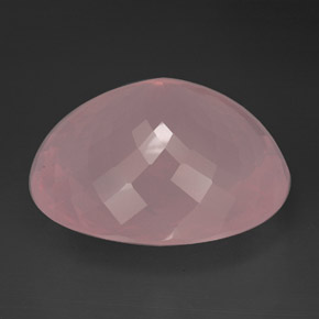 173.95克拉天然粉色粉晶，透明，39.5×33毫米，透明/半透明