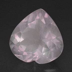 16.50克拉天然粉色粉晶，透明，18.1×17.7毫米，透明/半透明