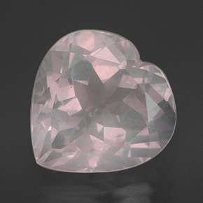 16.23克拉天然粉色粉晶，透明，18×17.8毫米，透明/半透明