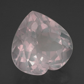 16.23克拉天然粉色粉晶，透明，18×17.8毫米，透明/半透明