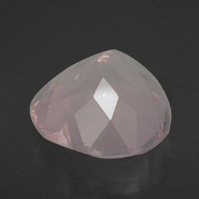 16.23克拉天然粉色粉晶，透明，18×17.8毫米，透明/半透明