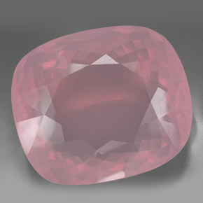 267.60克拉天然粉色粉晶，透明，44.8×38.5毫米，透明/半透明