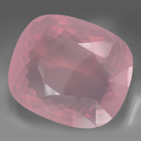 267.60克拉天然粉色粉晶，透明，44.8×38.5毫米，透明/半透明