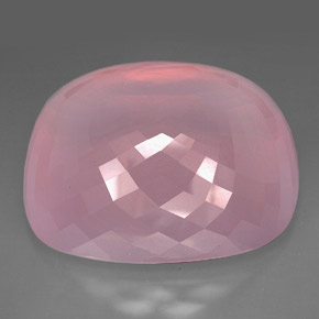 267.60克拉天然粉色粉晶，透明，44.8×38.5毫米，透明/半透明