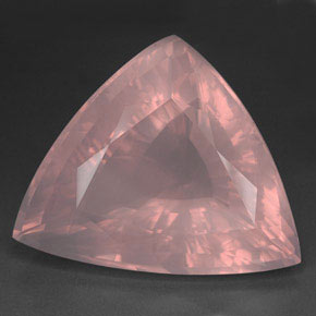 182.35克拉天然粉色粉晶，三角形，45.3×37.1毫米，透明