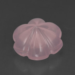 4.34克拉天然芙蓉石，花形切割，透明