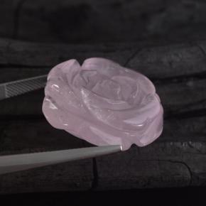53.41克拉天然粉色粉晶，异形，27.6×26.8毫米，半透明