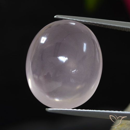 17.48ct 天然 非常浅的粉红色 芙蓉石, 椭圆形, 透明