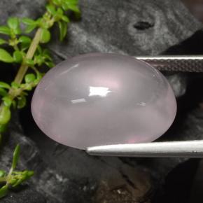 12.96克拉天然粉色粉晶，透明，17.5×13.9毫米，透明/半透明