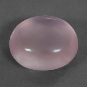 35.78克拉天然粉色粉晶，椭圆形切割，22.3×19.2毫米，透明