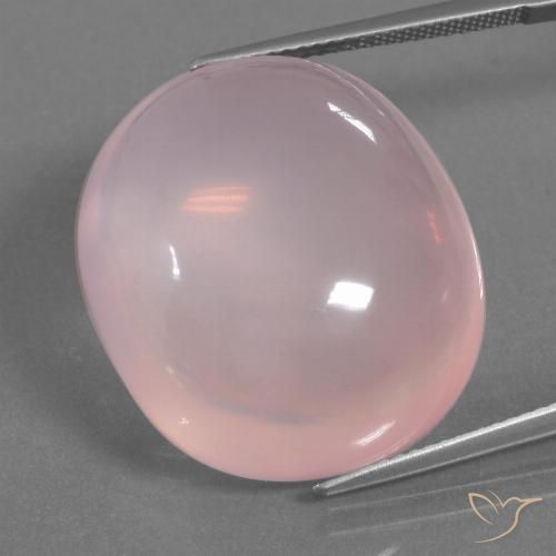 45.90ct 天然 浅粉色 芙蓉石, 椭圆形, 透明