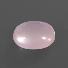 7.46克拉天然粉色粉晶，椭圆形切割，14.3×11.9毫米，透明