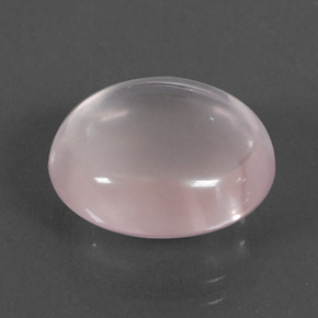 8.29克拉天然粉色粉晶，椭圆形切割，14.1×11.9毫米，透明