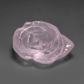27.23克拉天然粉色粉晶，透明，27×20.2毫米，透明/半透明