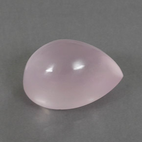 5.86克拉天然粉色粉晶，透明，13×9.3毫米，透明/半透明