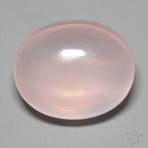 38.62ct 天然 浅粉色 芙蓉石, 椭圆形, 透明