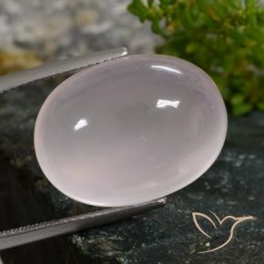 26.92克拉天然芙蓉石，椭圆形，半透明