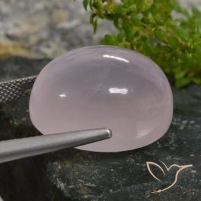 29.72克拉天然芙蓉石，椭圆形，半透明