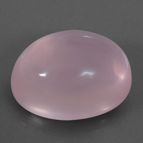25.15克拉天然粉色粉晶，透明，19.9×15.1毫米，透明/半透明