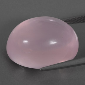 25.15克拉天然粉色粉晶，透明，19.9×15.1毫米，透明/半透明