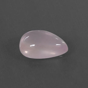 4.48克拉天然粉色粉晶，梨形，13.4×9.1毫米，透明
