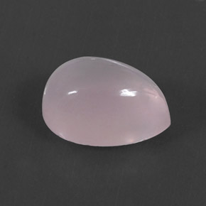 6.10克拉天然粉色粉晶，透明，13.3×9.2毫米，透明/半透明