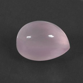 7.74克拉天然粉色粉晶，透明，13.3×9毫米，透明/半透明