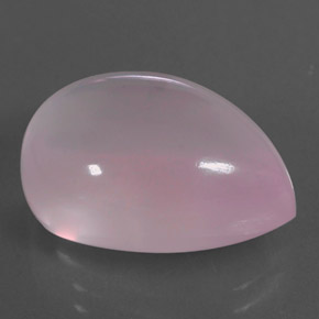 14.63克拉天然粉色粉晶，梨形，18.1×13.1毫米，透明