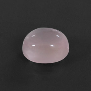 5.82克拉天然粉色粉晶，椭圆形切割，12.1×10.1毫米，透明