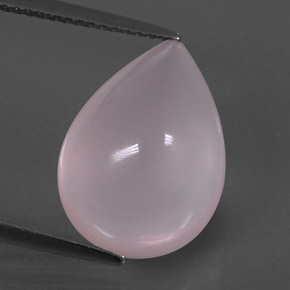 9.09克拉天然粉色粉晶，透明，16.1×12毫米，透明/半透明