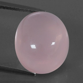 10.34克拉天然粉色粉晶，透明，14×11.9毫米，透明/半透明