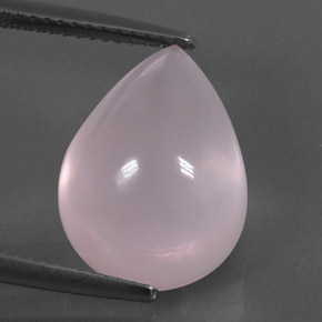 10.98克拉天然粉色粉晶，透明，16.1×11.9毫米，透明/半透明