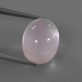 13.97克拉天然粉色粉晶，椭圆形切割，15.9×12.1毫米，透明
