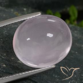 16.96克拉天然芙蓉石，椭圆形，半透明