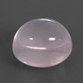19.38克拉天然粉色粉晶，椭圆形切割，16.6×14.4毫米，透明