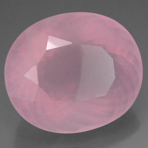 150.80克拉天然粉色粉晶，透明，37.6×32.2毫米，透明/半透明