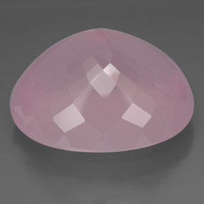 150.80克拉天然粉色粉晶，透明，37.6×32.2毫米，透明/半透明