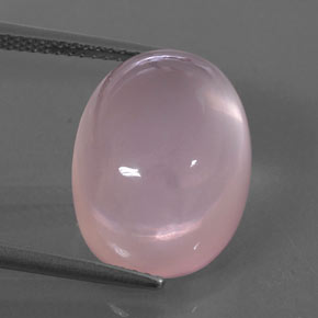 13.21克拉天然粉色粉晶，透明，16.3×12.2毫米，透明/半透明