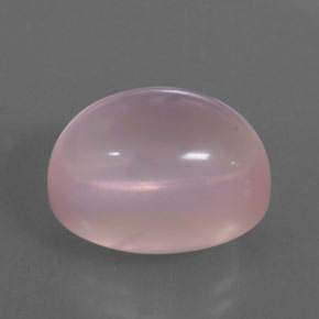15.16克拉天然粉色粉晶，透明，16.1×12.1毫米，透明/半透明