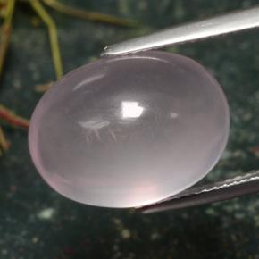 13.39克拉天然粉色粉晶，椭圆形切割，16.1×12.1毫米，半透明