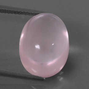 13.49克拉天然粉色粉晶，透明，16.2×12.1毫米，透明/半透明