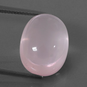 13.47克拉天然粉色粉晶，透明，16.1×12.2毫米，透明/半透明
