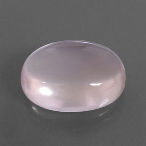 9.98克拉天然粉色粉晶，椭圆形切割，16.2×12.1毫米，透明