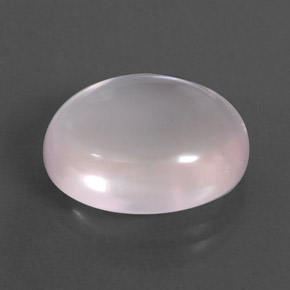 10.39克拉天然粉色粉晶，椭圆形切割，16.1×12.1毫米，透明