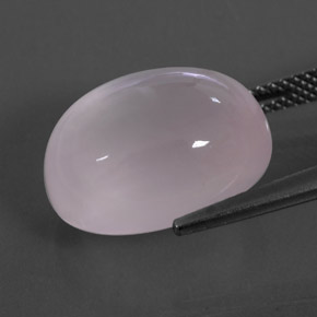 13.60克拉天然粉色粉晶，透明，16.1×12.2毫米，透明/半透明