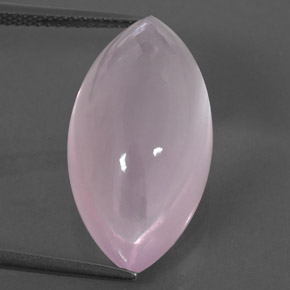 17.37克拉天然粉色粉晶，透明，22.6×12毫米，透明/半透明