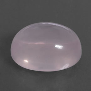 11.87克拉天然粉色粉晶，椭圆形切割，16.2×12.1毫米，透明