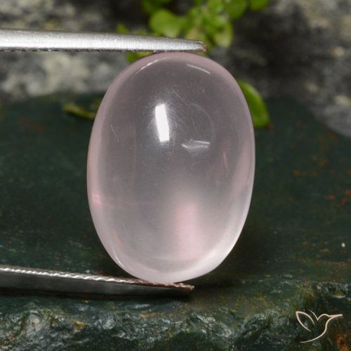20.08ct 天然 玫瑰粉色 芙蓉石, 椭圆形, 透明