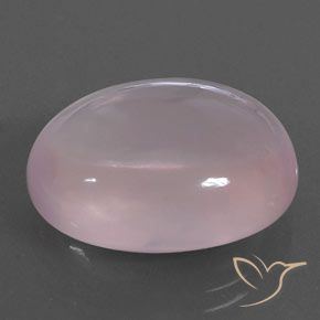 19.37ct 天然 泡泡糖粉色 芙蓉石, 椭圆形, 透明