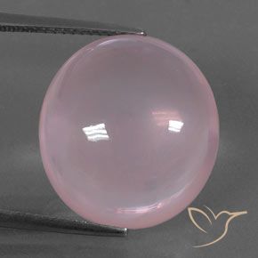 19.27ct 天然 玫瑰粉色 芙蓉石, 椭圆形, 透明